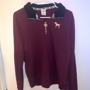 Victoria’s Secret Pink quarter zip